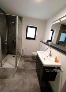 Ένα μπάνιο στο Feriendorf Hohen Bogen Haus 7 EG +5 φωτογραφίες