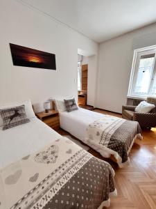 Postel nebo postele na pokoji v ubytování Dimora il Feudo