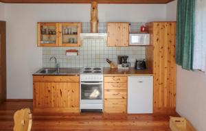 Nhà bếp/bếp nhỏ tại Ferienwohnung Klein St Paul