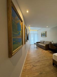 Posezení v ubytování Arka Art Hotel