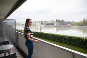 Výhľad na rieku v blízkosti hotela