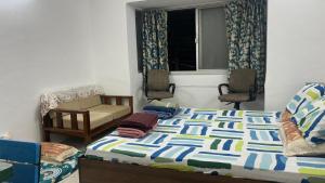 Postel nebo postele na pokoji v ubytování Serene Living