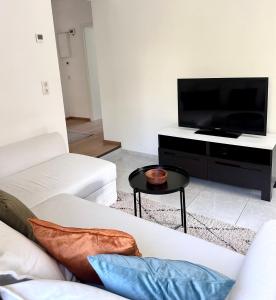 TV a/nebo společenská místnost v ubytování Casa Coco