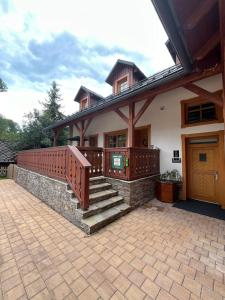 Budova, kde se apartmán nachází