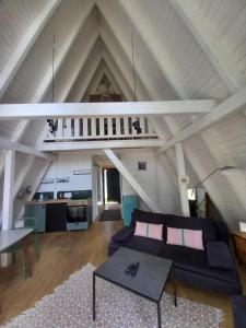 Area soggiorno di ZlatAir Black Boutique Chalets