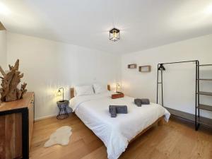 Letto o letti in una camera di Pilanous Residence - Junior Suite - Swiss Alps
