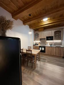 Köök või kööginurk majutusasutuses Apartmány La Šiška
