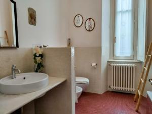 Koupelna v ubytování Villa Scalabrini