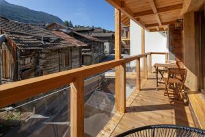 Balcone o terrazza di Pilanous Residence - Junior Suite - Swiss Alps