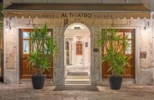 The facade or entrance of Al Theatro Palace