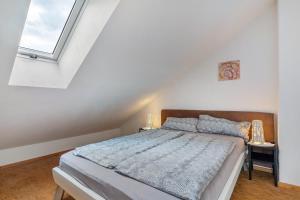 Postel nebo postele na pokoji v ubytování Haus Rebberg