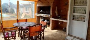 En balkon eller terrasse på Alma Dulce