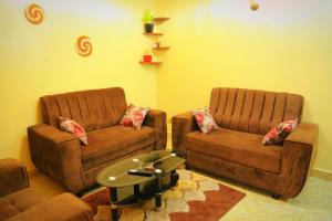 Posezení v ubytování Palm Star Motel