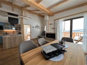 Kuchyň nebo kuchyňský kout v ubytování Appartement Weitblick + 33 fotografií