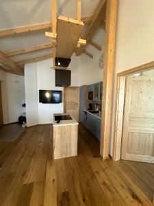 Eldhús eða eldhúskrókur á Appartement Weitblick