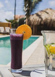 Nápoje v ubytování Puur Bonaire Boetiekhotel