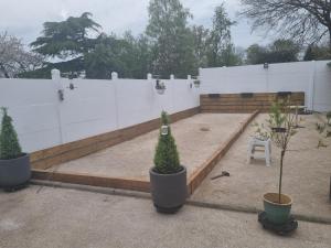 Κήπος έξω από το La Villa Marcelle