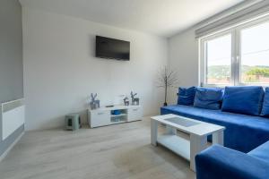 TV a/nebo společenská místnost v ubytování Aleks apartmani