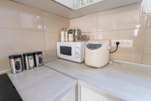 Kuchyň nebo kuchyňský kout v ubytování Aleks apartmani