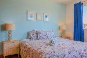 Postel nebo postele na pokoji v ubytování Las Mareas #21