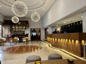 Posezení v ubytování Hotel Parque 97 Suites