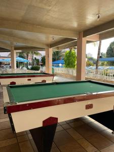 Biliár nebo kulečník v ubytování Apartamento Caldas Novas - Thermas dos Buritis