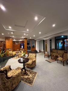 Posezení v ubytování Hotel Princi i Arberit
