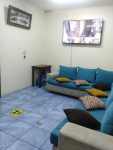 Posezení v ubytování Hostal mariajose baños