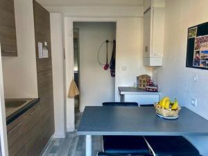 Η κουζίνα ή μικρή κουζίνα στο Appartement F2 rénové centre-ville Amélie-les-Bains - FR-1-703-192