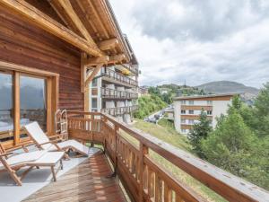 Nespecifikovaný výhled na hory nebo výhled na hory při pohledu z apartmánu