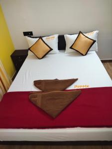 Postel nebo postele na pokoji v ubytování Popple Beach House