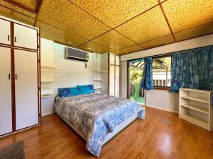 Postel nebo postele na pokoji v ubytování Fare piscine