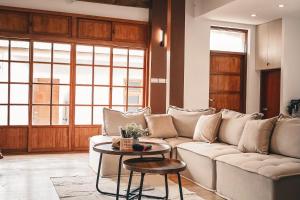 Posezení v ubytování Shenzhai Shiyuan B&B