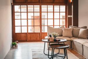 Posezení v ubytování Shenzhai Shiyuan B&B