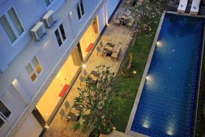 Bazén v ubytování Mars City Hotel nebo v jeho okolí