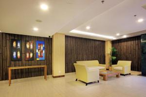 Posezení v ubytování Mars City Hotel