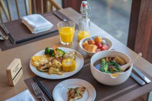 酒店内部或周边提供的食物