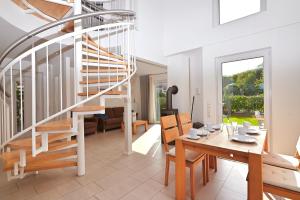 Posezení v ubytování Ferienhaus Solhem Sechendorf