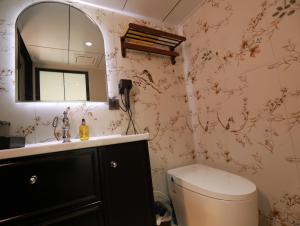 张家界喜屋民宿 tesisinde bir banyo