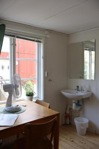 Koupelna v ubytování STF Hostel Mariestad