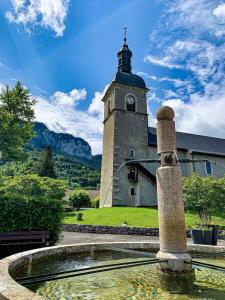Photo de la galerie de l'établissement Appartement lumineux coeur de station (sauna !), à Thollon-les-Mémises