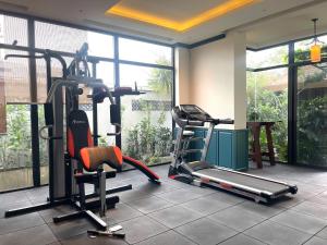 Fitness centrum a/nebo fitness zařízení v ubytování Maison Vy Hotel Hội An