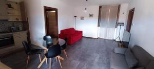 Kuchyň nebo kuchyňský kout v ubytování a casa di ASIA