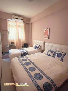 Voodi või voodid majutusasutuse Dear B&B Building II toas