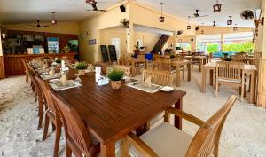 Restaurace v ubytování Pearl Sands of Maldives
