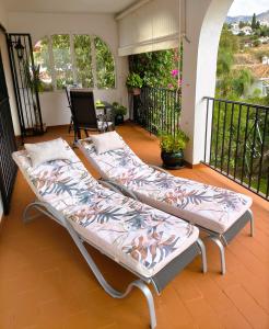 Balkon lub taras w obiekcie Casa Zawadi