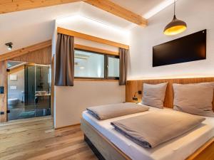 Televízia a/alebo spoločenská miestnosť v ubytovaní Apartment Großer Kessel by Interhome