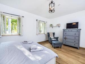 Postel nebo postele na pokoji v ubytování Apartment Zvonková by Interhome