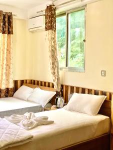 Postel nebo postele na pokoji v ubytování Hotel Alina Chuchure