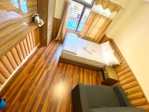 Ένα ή περισσότερα κρεβάτια σε δωμάτιο στο Hotel Alina Chuchure